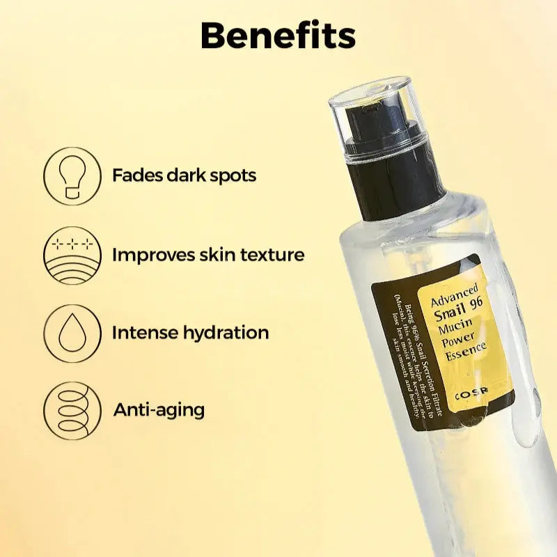 Advanced Snail 96 Mucin Power Essence - COSRX  Soin du visage COSRX Amraee