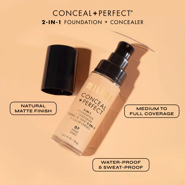 Conceal+ Perfect 2in1 - Milani Maquillage Rude Amraee