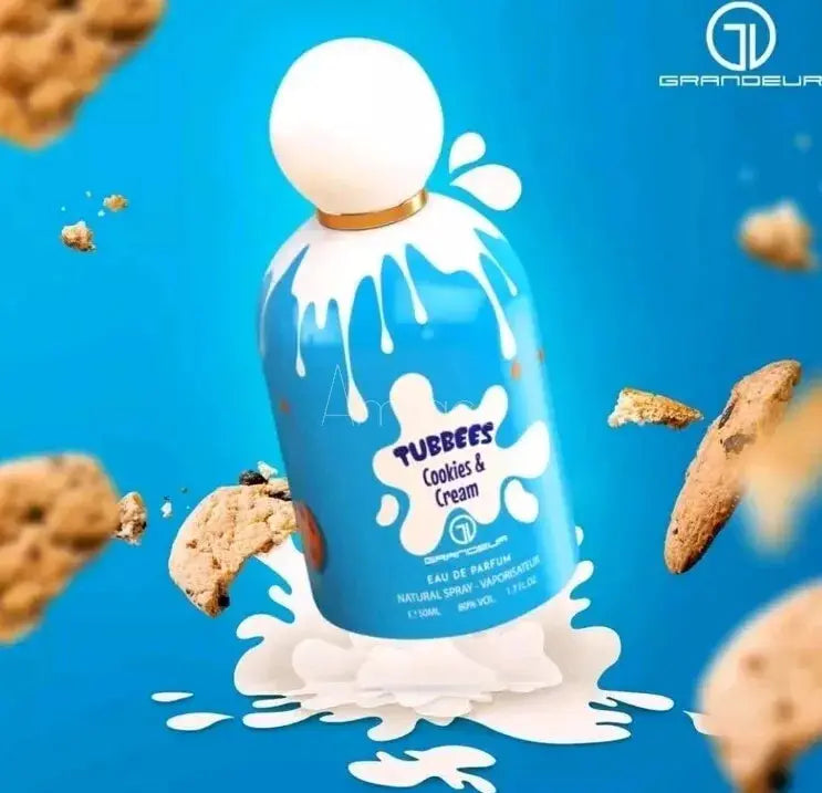 Lot Tubbees Cookies & Cream & Chocolate Fudge, Grandeur  Parfum Grandeur Amraee