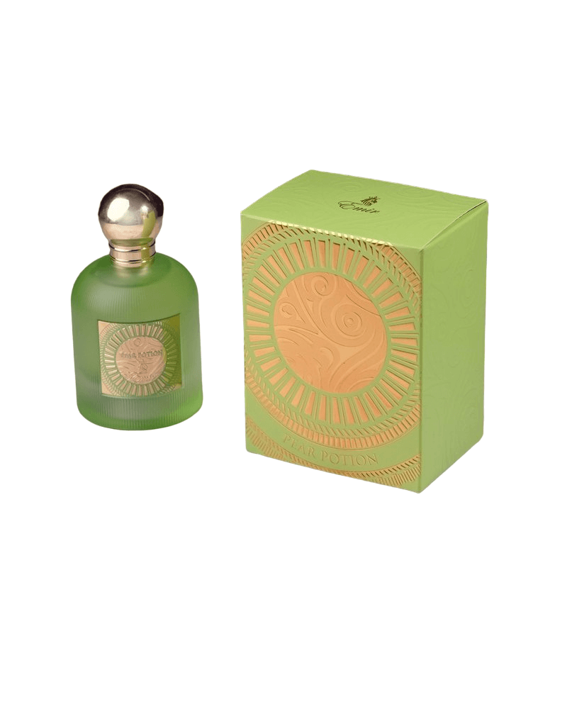 Eau de parfum Pear Potion packaging - Emir amraee.com