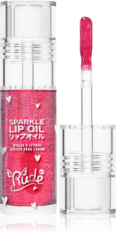 Sparkle Lip Oil Manga Collection, Huile à lèvres - Rude  Make-Up Rude Amraee