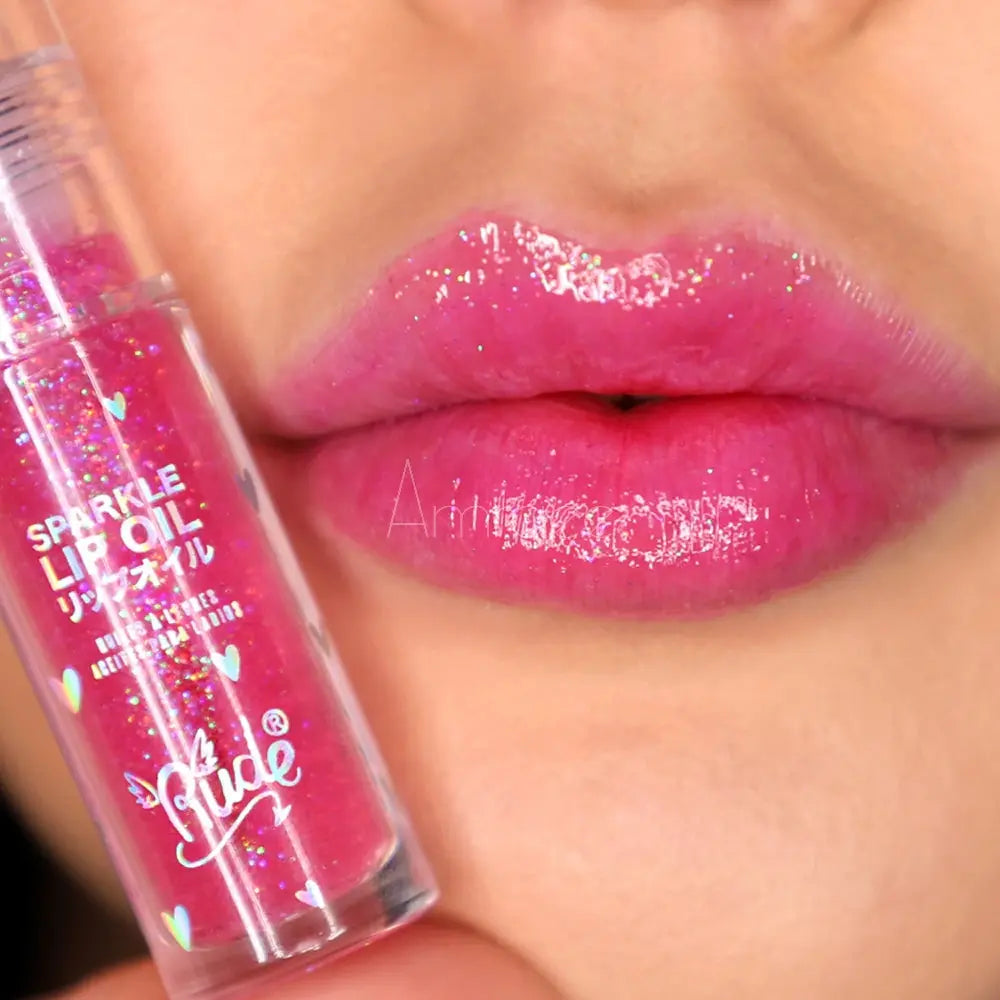 Sparkle Lip Oil Manga Collection, Huile à lèvres - Rude  Make-Up Rude Amraee