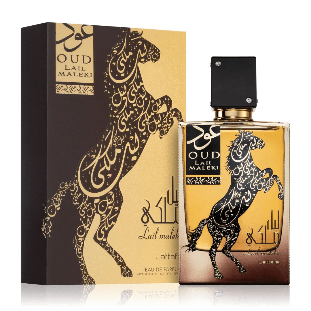 Oud Lail Maleki - Lattafa packaging amaree.com