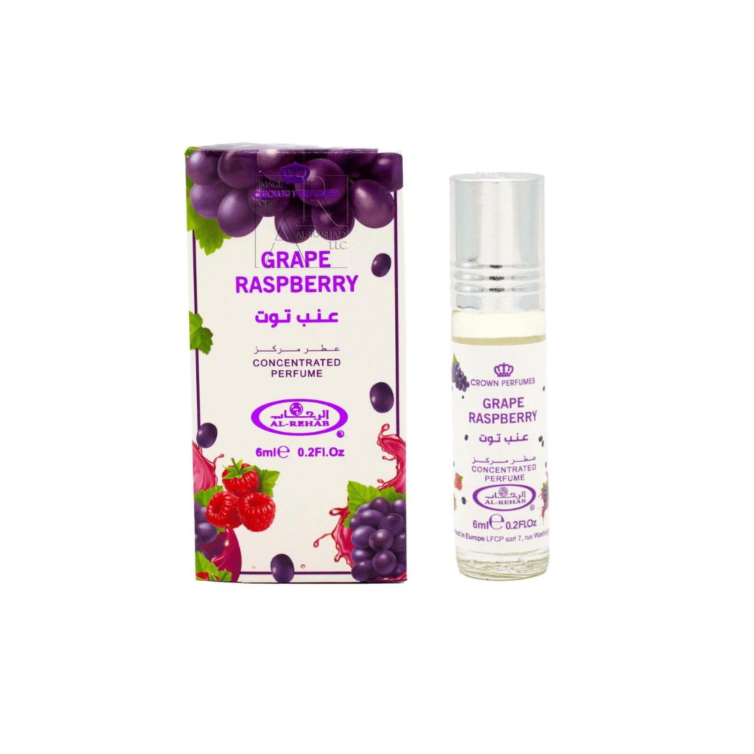 Huile de parfum Grape Raspberry Al Rehab - amraee.com