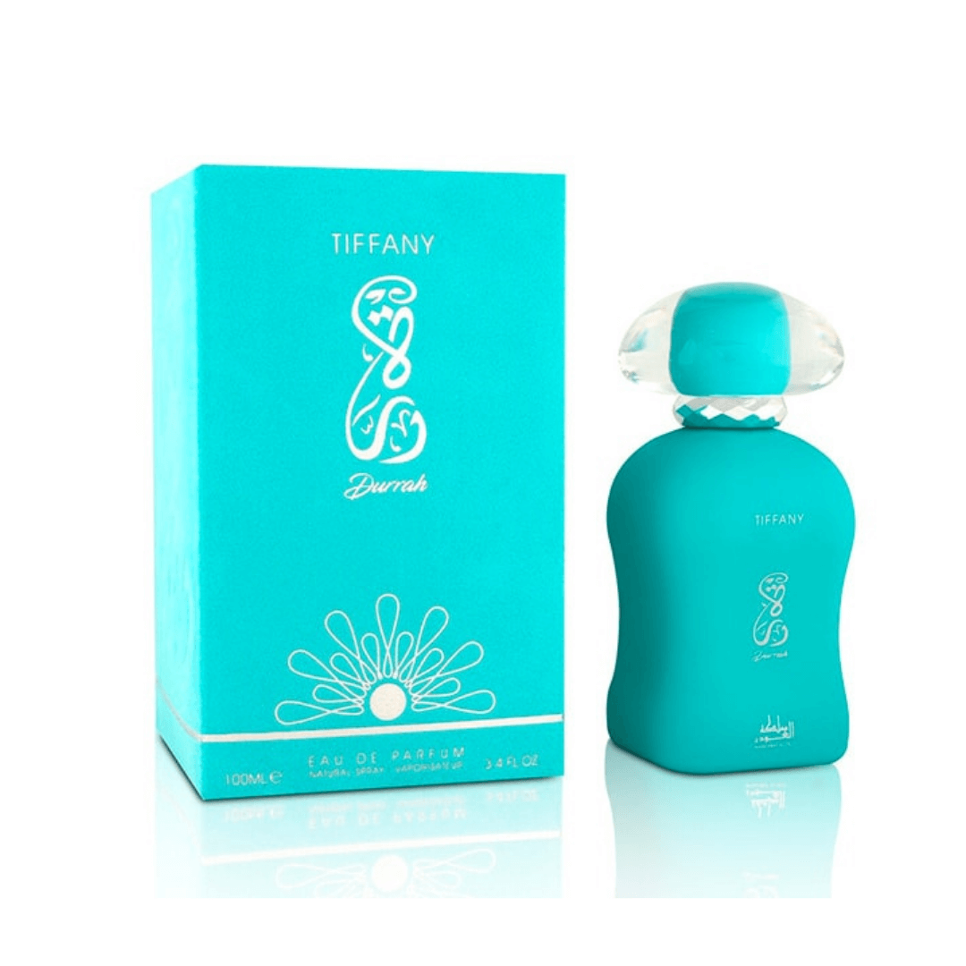 packaging Eau de parfum Tiffany, Durrah - amraee.com