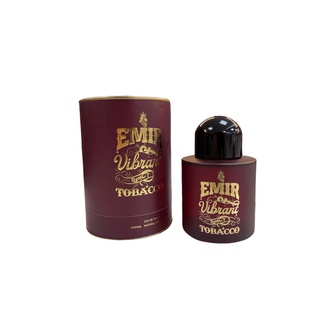 packaging Eau de parfum Vibrant Spicy Tobacco Emir - amraee.com