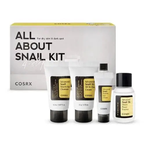 All About Snail Kit 4-step - COSRX  Soin du visage COSRX Amraee