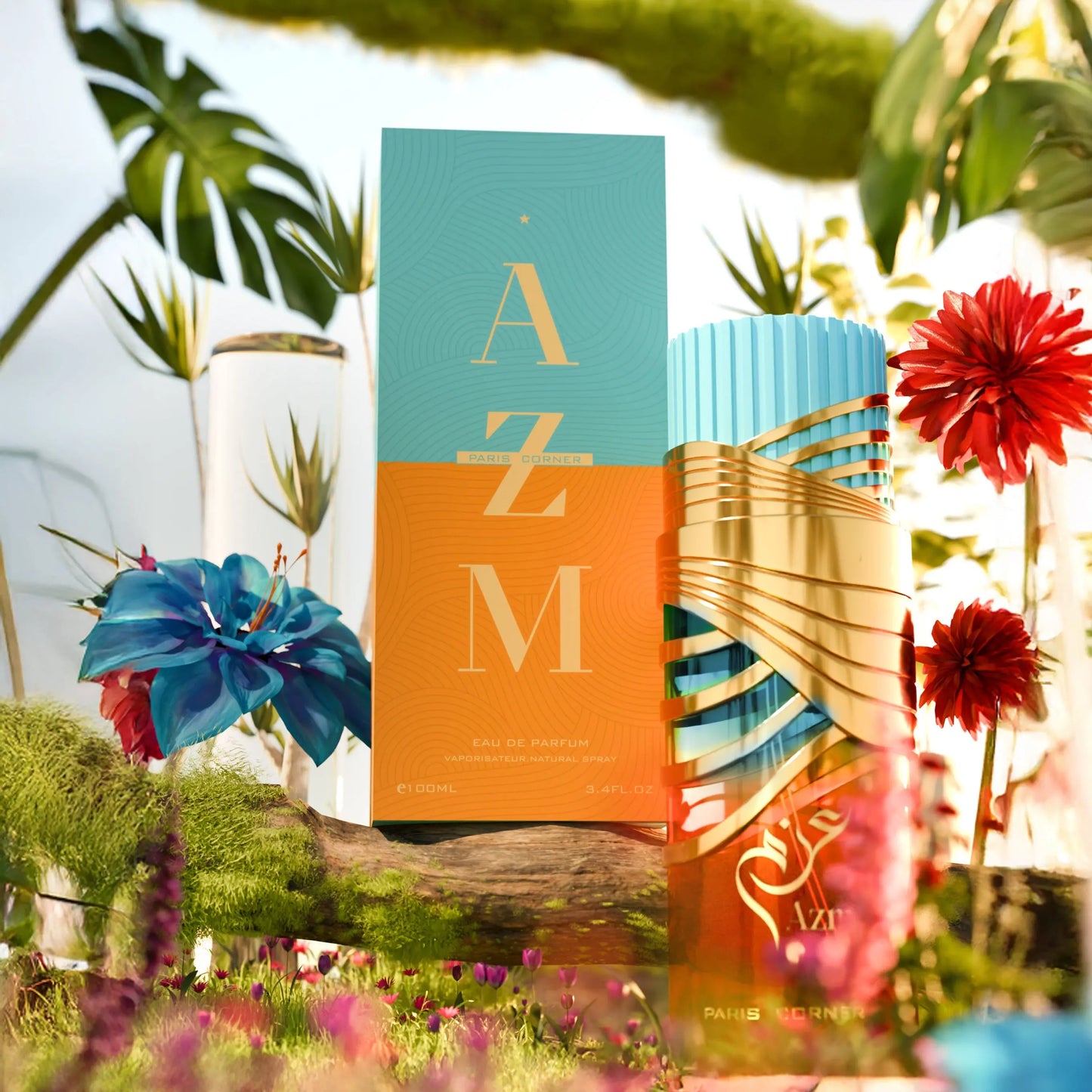 Azm, eau de parfum Paris Corner - amraee