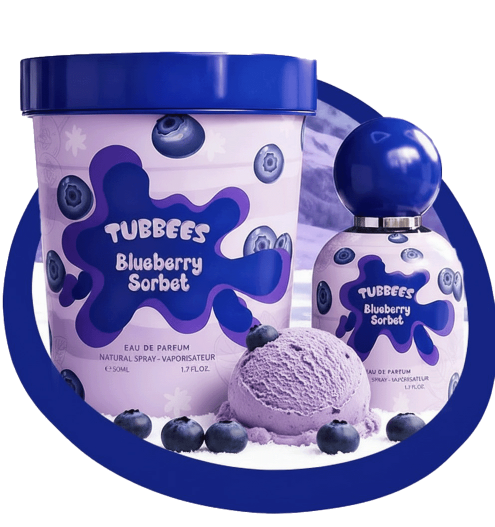 Blueberry Sorbet, Tubbees in a Tub, Tubbees  Parfum ABC Fragrances Amraee