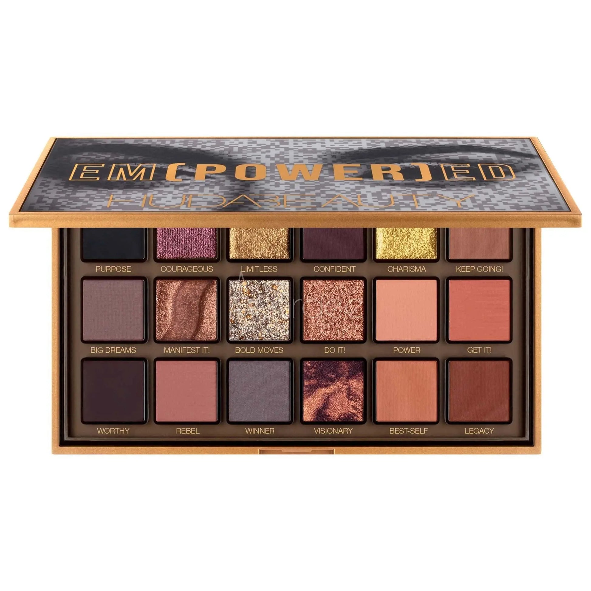 Empowered, palette de fards à paupière - Huda Beauty  Maquillage Huda Beauty Amraee