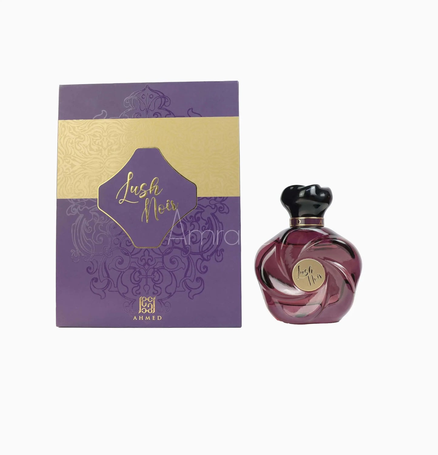 packaging au de pafum Lush noir, Ahmed Al Maghribi - amraee.com
