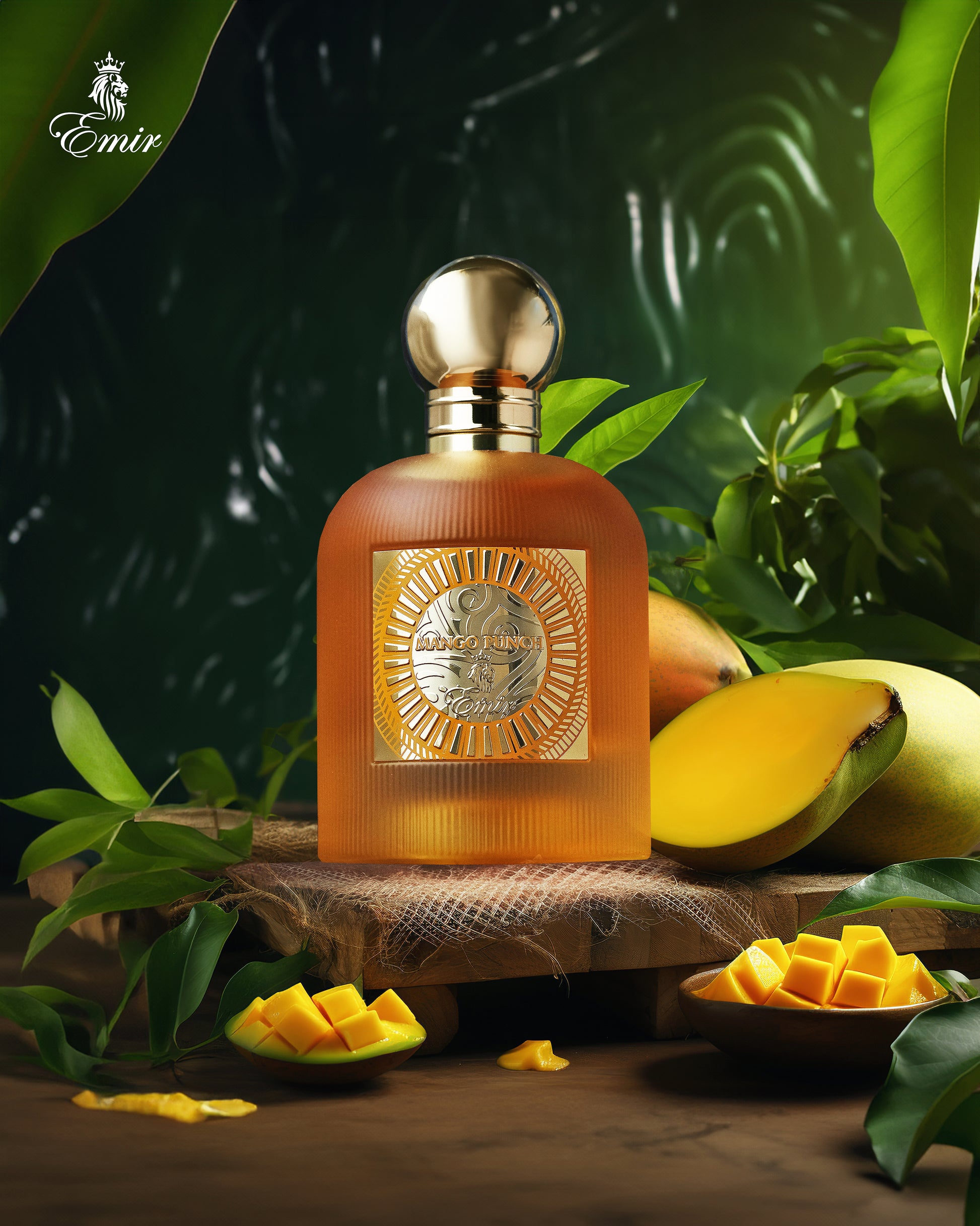 Eau de parfum Mango Punch Emir, ambiance - amraee.com