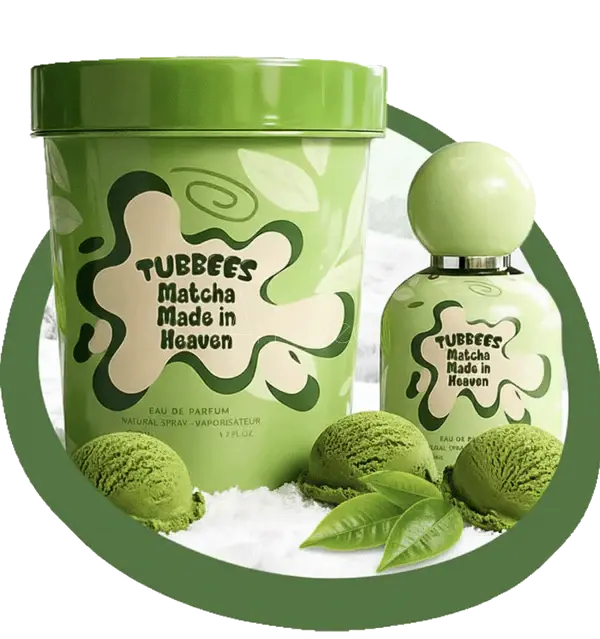 Matcha Made in Heaven, Tubbees in a Tub, Tubbees  Parfum ABC Fragrances Amraee