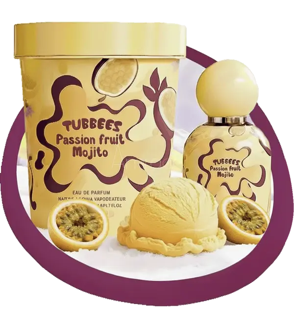 Passion Fruit Mojito, Tubbees in a Tub, Grandeur  Parfum ABC Fragrances Amraee