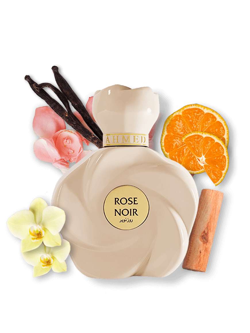 image ambiance Eau de parfum Rose Noir, Ahmed - amraee.com