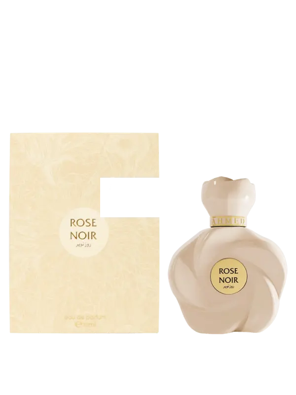 packaging Eau de parfum Rose Noir, Ahmed - amraee.com