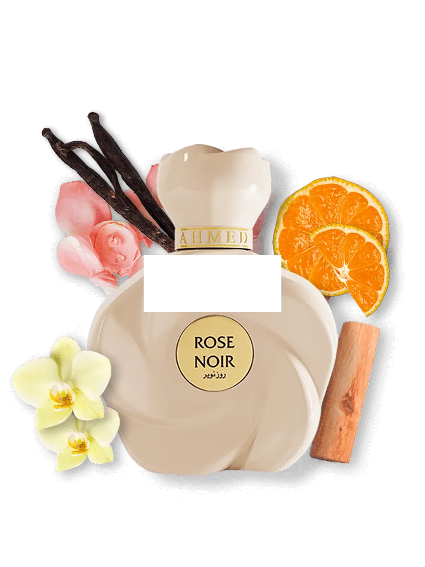 image ambiance Eau de parfum Rose Noir, Ahmed - amraee.com