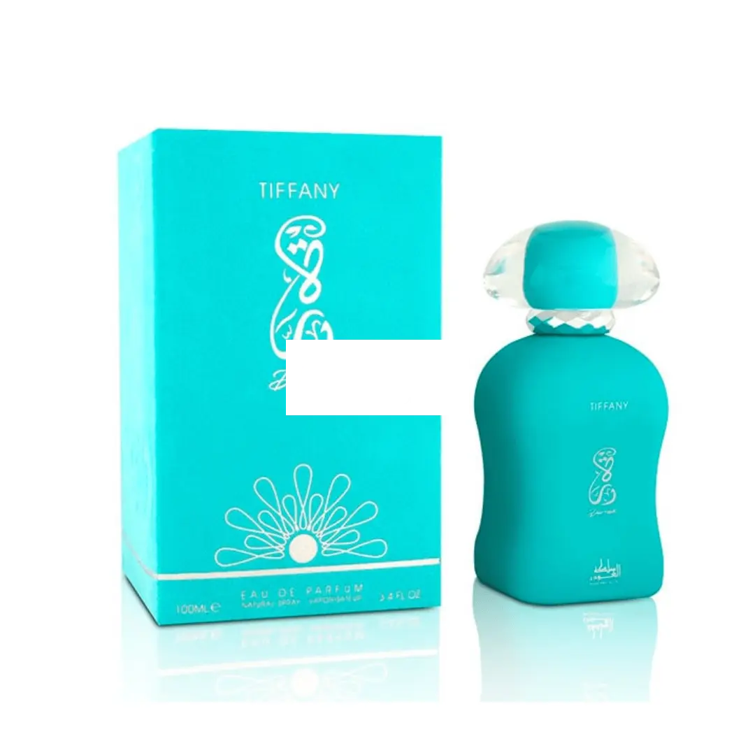 packaging Eau de parfum Tiffany, Durrah - amraee.com