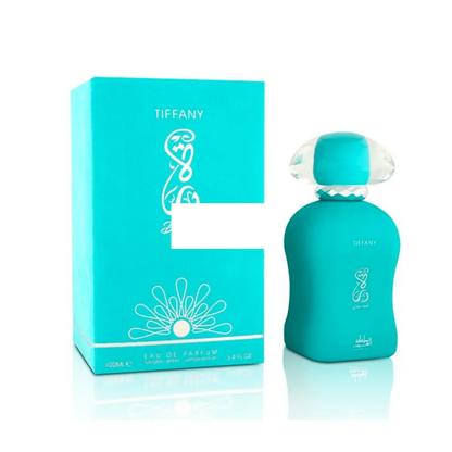 packaging Eau de parfum Tiffany, Durrah - amraee.com