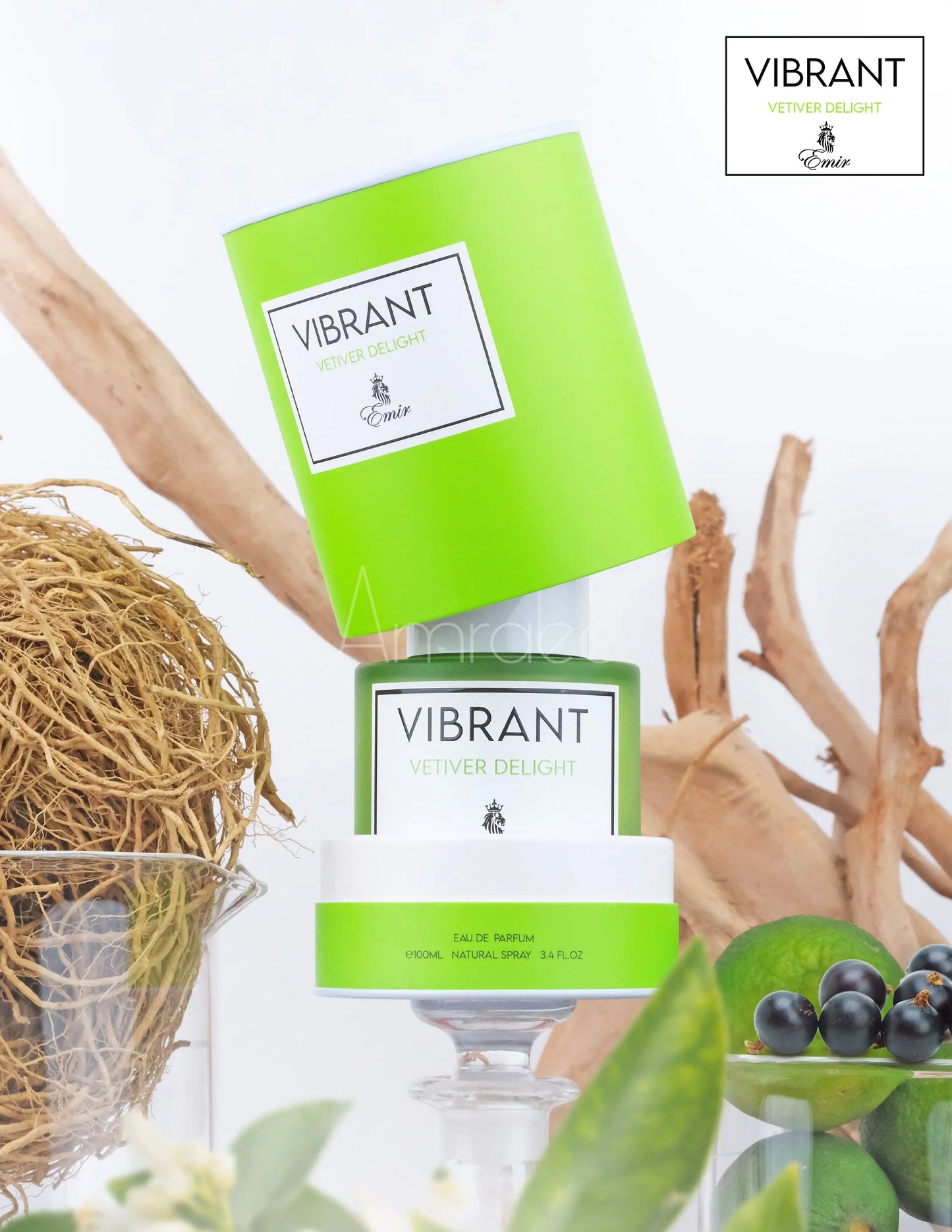 Vibrant Vetiver Delight, Emir  Parfum Emir Amraee
