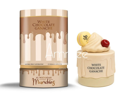 White Chocolate Ganache, Al Wataniah Munchies  Parfum Al Wataniah Amraee