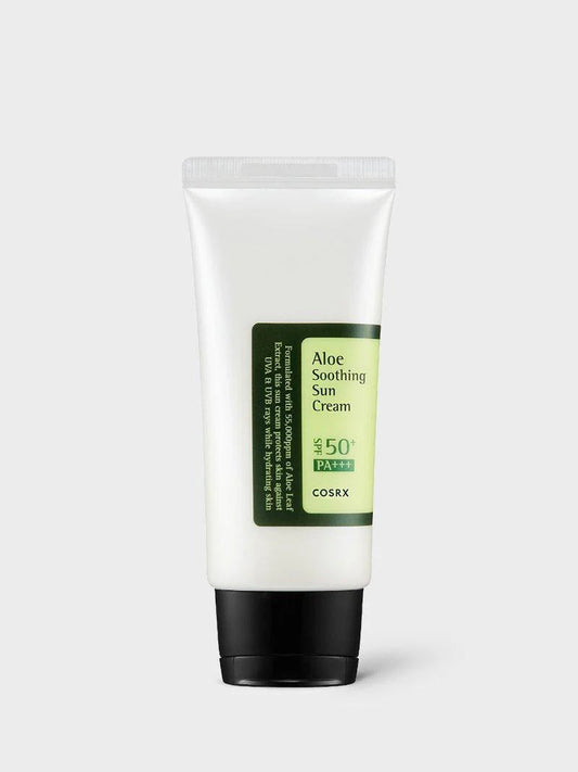 Aloe Smoothing Sun Cream 50+ SPF - COSRX  Soin du visage MEDICUBE Amraee
