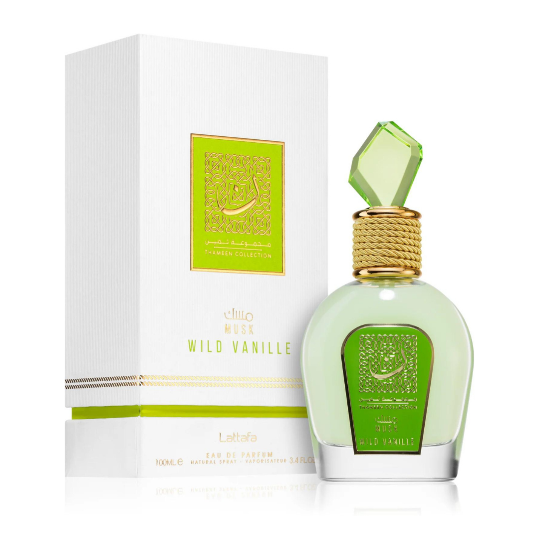 packaging Musk Wild Vanille Lattafa amraee.com